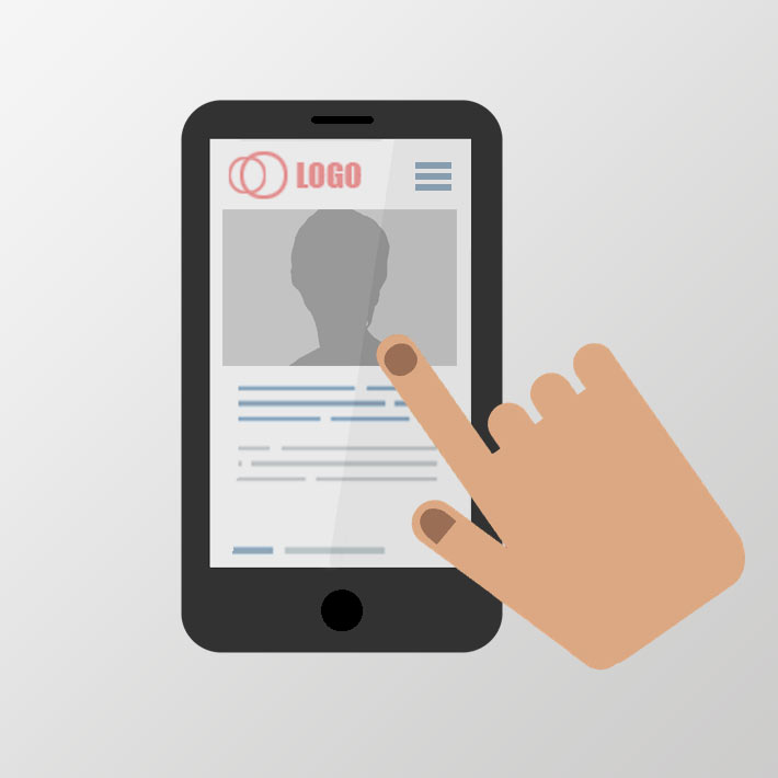 Mobiltaugliche Website